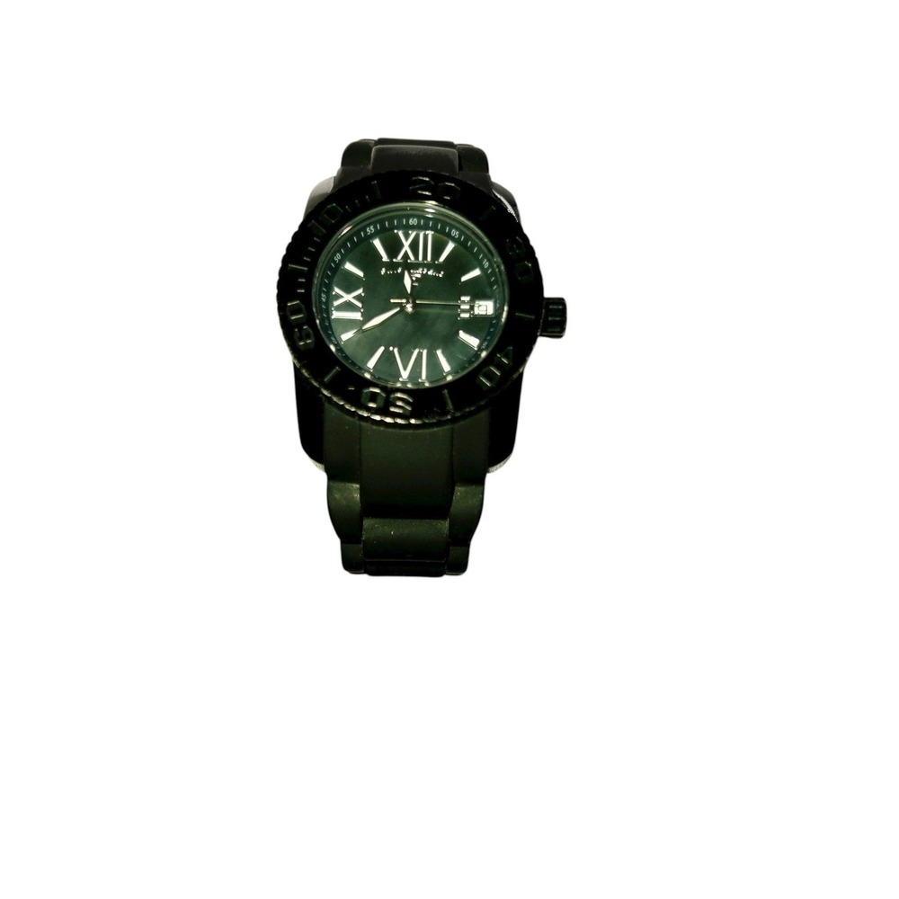 Swiss Legend Commander Watch Women 37mm Black 20 ATM Mother Of Pearl Dial Date